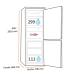 Liebherr 12084179 - Frigorífico Combinado CNef 5745 Comfort NoFrost Clase D