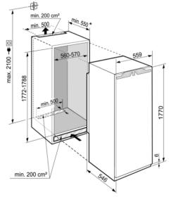 Liebherr 12014064 - Frigorífico Integrado IRBdi 5150 Prime BioFresh Clase D
