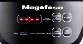 Magefesa Easyexpress - Olla a presión eléctrica de 4 Litros Inox