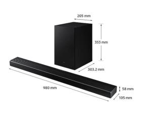 Samsung HW-Q600A/ZF - Barra de sonido Dolby Atmos DTS:X (2021)