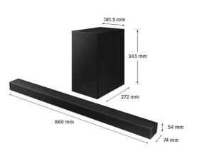 Samsung HW-A450/ZF - Barra de Sonido Subwoofer y modo juego (2021)