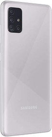 Samsung Galaxy A51 - Pantalla Infinity-O 6,5" 4+128Gb 4G Silver
