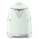 Smeg KLF05PGEU - Mini hervidor verde estilo años 50 0.8 Litros