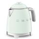 Smeg KLF05PGEU - Mini hervidor verde estilo años 50 0.8 Litros