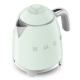 Smeg KLF05PGEU - Mini hervidor verde estilo años 50 0.8 Litros