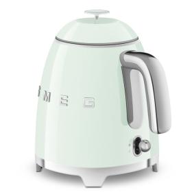Smeg KLF05PGEU - Mini hervidor verde estilo años 50 0.8 Litros