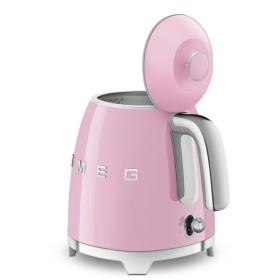 Smeg KLF05PKEU - Mini hervidor rosa estilo años 50 0.8 Litros