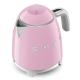 Smeg KLF05PKEU - Mini hervidor rosa estilo años 50 0.8 Litros