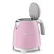 Smeg KLF05PKEU - Mini hervidor rosa estilo años 50 0.8 Litros