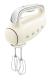 Smeg HMF01CREU - Amasadora de varillas 50 style crema 9 velocidades