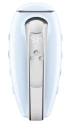 Smeg HMF01PBEU - Amasadora de varillas 50 style azul 9 velocidades