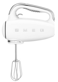 Smeg HMF01WHEU - Amasadora de varillas 50 style blanco 9 velocidades