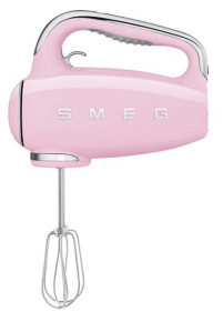 Smeg HMF01PKEU - Amasadora de varillas 50 style rosa 9 velocidades