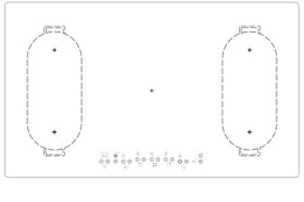 Fagor 3IF-ZONE95AC - Placa inducción 87cm con 2 zonas flex