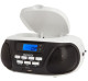 Aiwa BBTU-300BW - Radio Portátil CD, MP3, USB y Bluetooth AM/FM Blanco