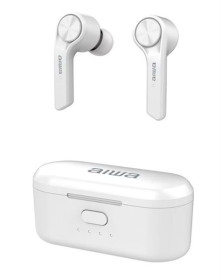 Aiwa ESP-350WT - Auriculares inalámbricos Bluetooth MYpods Blanco