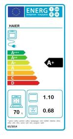 Haier HWO60SM5S5BH - Horno multifunción hidrolítico + catalítico 60 cm