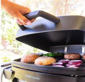 Cecotec 3113 - Barbacoa Eléctrica Perfectcountry 2000 Easymove