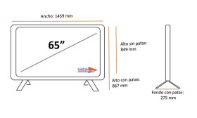Philips 65PUS7855/12 - Televisor Smart TV 65" LED UHD 4K Ambilight