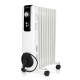 Orbegozo Rh 2000 radiador de aceite 2000w rh2000 radiadoremisor 9 elementos termostato regulable blanco potencia y diseño en color con recoge 3 80012002000w