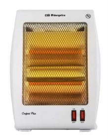 Orbegozo BP 5010 - Estufa de Cuarzo 800W Portátil Color Blanco