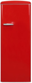 Exquisit RKS325-V-H-160F - Frigorífico 1 puerta Rojo 144 x 54,5 x 57,5 cm