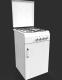 VitroKitchen CB560PBB - Cocina Gas Butano con Portabombona 4 Quemadores