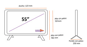 Samsung UE55TU7045 - Televisor Smart TV 55" Crystal UHD 4K FILM MODE
