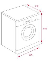 Teka WMT 70945 WH - Lavadora Premium Care Series de 9kg 15 programas
