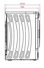 Teka WMT 70945 WH - Lavadora Premium Care Series de 9kg 15 programas