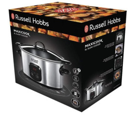 Russell Hobbs 22750-56 - Olla de Cocción lenta Maxicook 6L 200W Inox