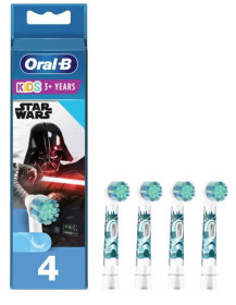 Oral B - Recambio Cabezales Star Wars 4 unidades para Niños