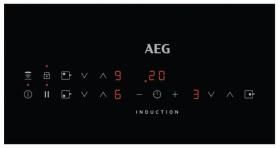 Aeg ILB63335CB - Placa Inducción 60cm 3 Zonas Hob2Hood