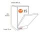 Electrolux EEM69410L - Lavavajillas Integrado 60cm 15 Cubiertos Clase C