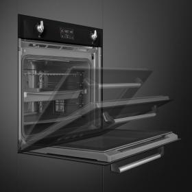 Horno Victoria Combinado Vapor 60 cm Negro SOP6902S2PN