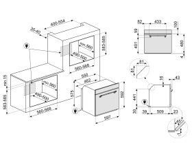Horno Cortina Ventilado 60 cm Crema SF700PO