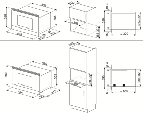 Microondas Cortina Crema MP722PO