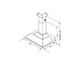 Campana Trapezio Antracita KC19AOE