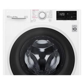 Lg F4DV3108S1W - Lavasecadora de 8 y 6 kg Clase E Con Vapor