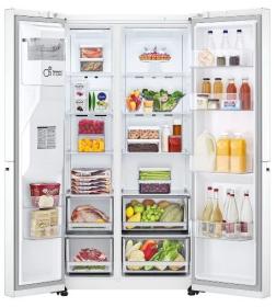 Lg GSLV70SWTE - Frigorífico americano NoFrost 179X91.3cm 635L Blanco E