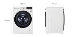 Lg F4DV7509S2W - Lavasecadora Inteligente AI Direct Drive 9/6 Kg Autodosificador