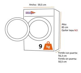 Samsung WW90T304MWW/EC - Lavadora 9Kg 1400rpm Clase D Color Blanco