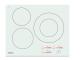 Edesa EIMS-6330 B WH - Placa de Inducción 3 Zonas Bisel Frontal Blanca