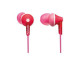 Auriculares Panasonic Rphje125ep rosa rphje125e pk de canal con cable inear headphone sonido para mp3mp4 diseño ajuste neodimio 9mm 97 db color rphje125 9mmrosa