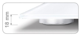 Beurer GS-36 - Báscula de Baño Digital Ultraplana Inox Antihuellas