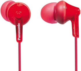 Panasonic RP-HJE125ER - Auriculares Internos con Cable color Rojo