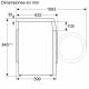 Balay 3TS995XT - Lavadora Acero Antihuellas de 9kg 1400rpm Clase A