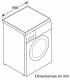 Balay 3TS995XT - Lavadora Acero Antihuellas de 9kg 1400rpm Clase A