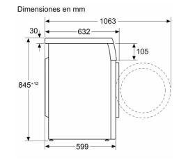 Balay 3TS995BT - Lavadora Extrasilencio 9 Kg 1400 Rpm Clase A Blanca