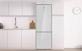 Balay 3KFD778BI - Frigorífico combi en cristal blanco 203x70x67cm